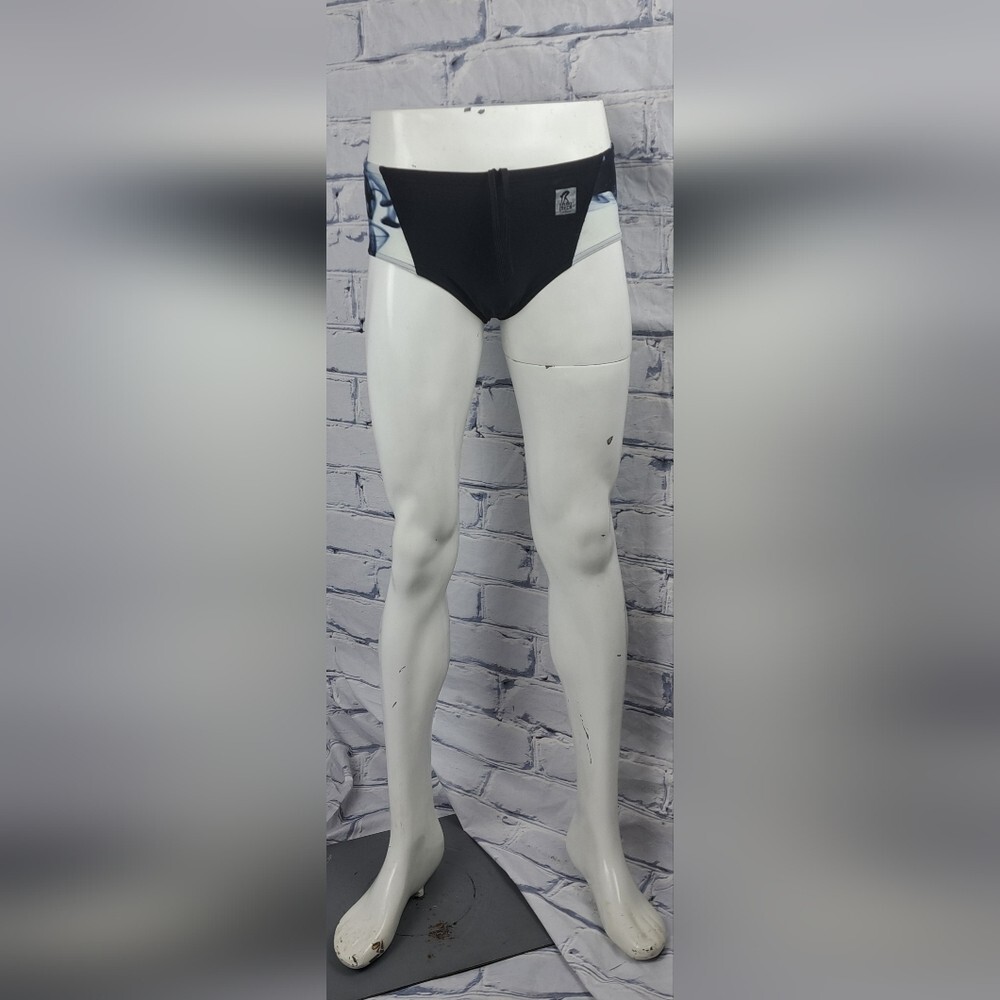 Induyco Thomas Breton Men's Vintage 70s Swimming Swim Briefs Sunga Speedo Small